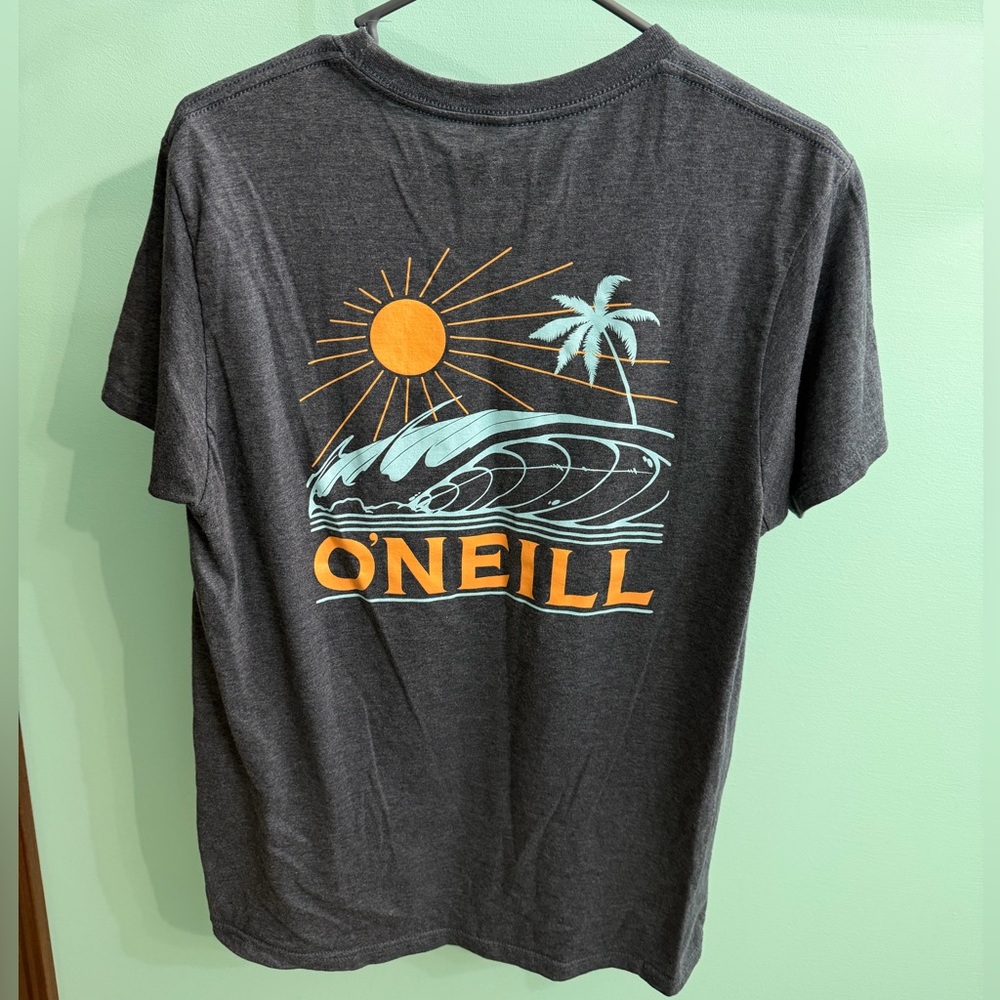 O'Neill Men's Dark Gray T-Shirts - Picture 6 of 7